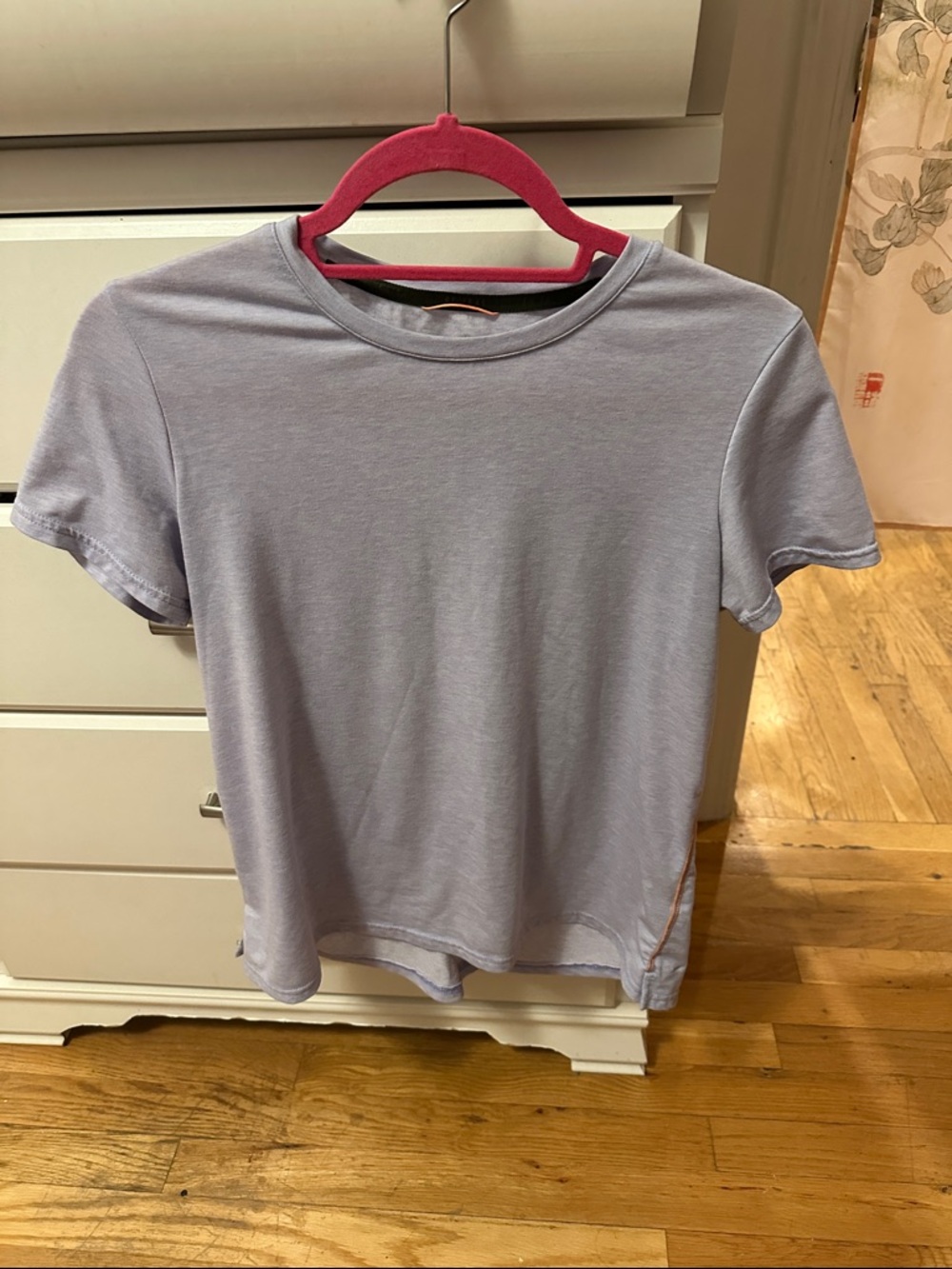 Bombas Light Lilac Crewneck Tee